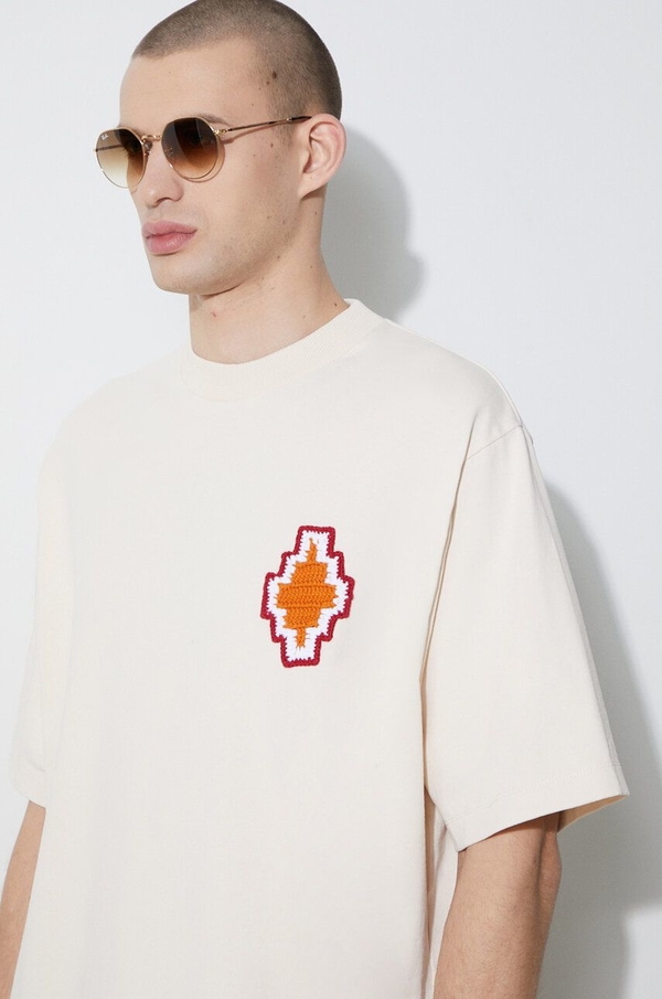 T-shirt Marcelo Burlon z krótkim rękawem z bawełny
