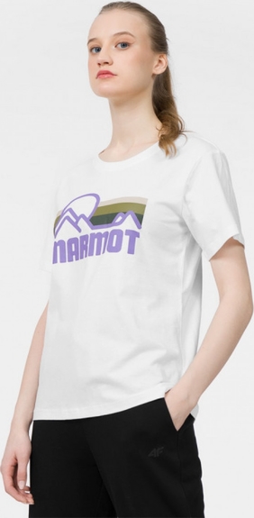 T-shirt Marmot w młodzieżowym stylu