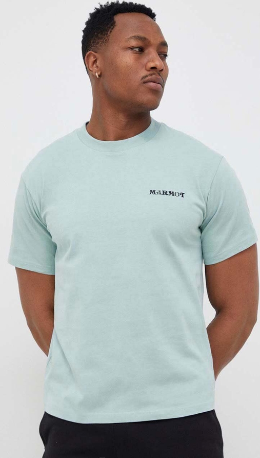 T-shirt Marmot z krótkim rękawem