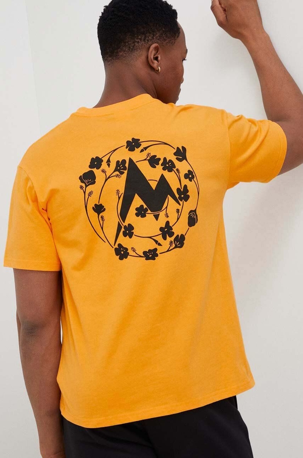 T-shirt Marmot z nadrukiem z krótkim rękawem