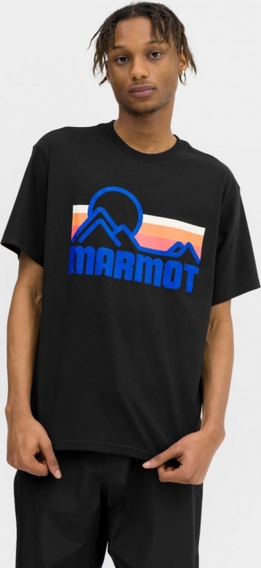 T-shirt Marmot z nadrukiem z krótkim rękawem