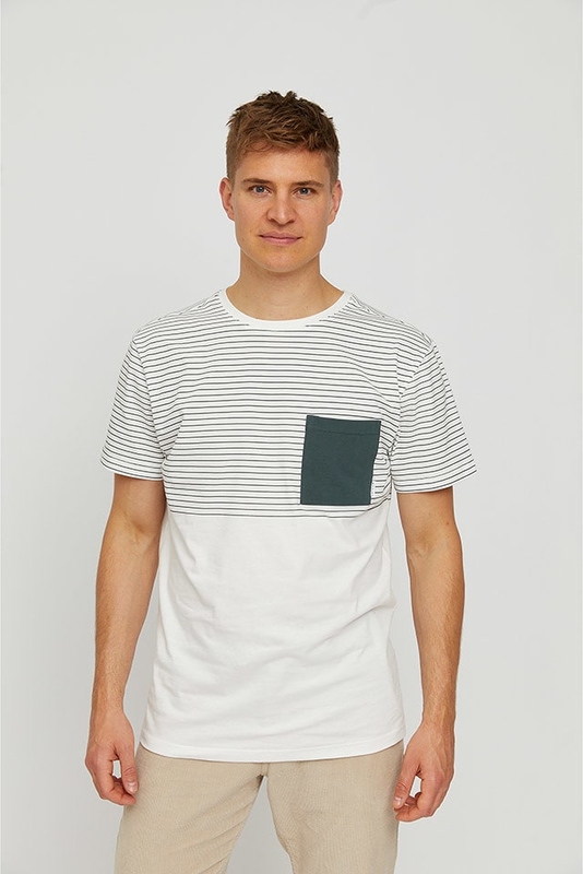 T-shirt Mazine z bawełny w stylu casual
