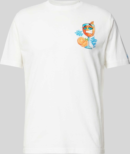 T-shirt Mc2 Saint Barth w młodzieżowym stylu z krótkim rękawem