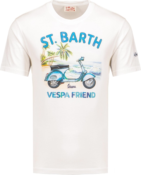 T-shirt Mc2 Saint Barth z krótkim rękawem