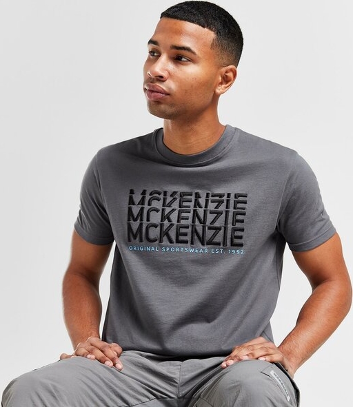 T-shirt Mckenzie z krótkim rękawem w młodzieżowym stylu
