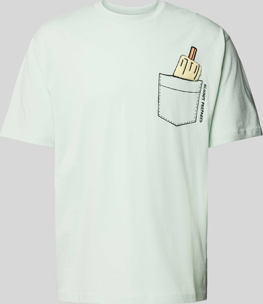 T-shirt McNeal z bawełny z nadrukiem z krótkim rękawem