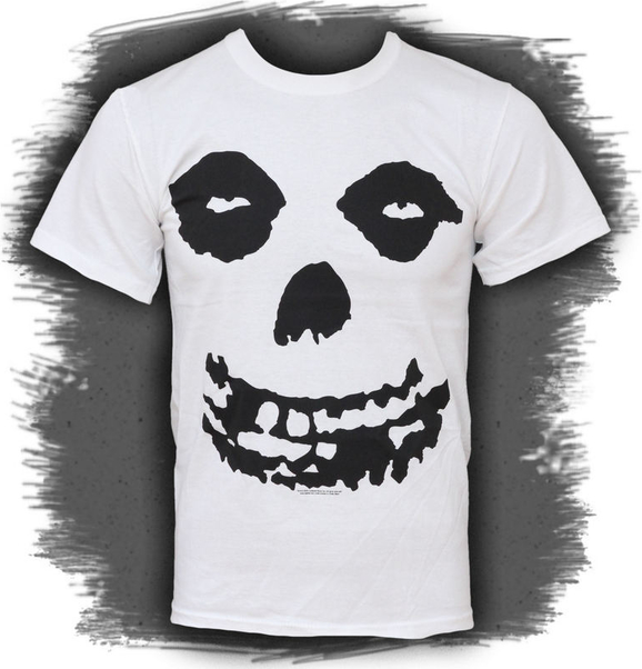 T-shirt Metal-shop z bawełny z krótkim rękawem w młodzieżowym stylu