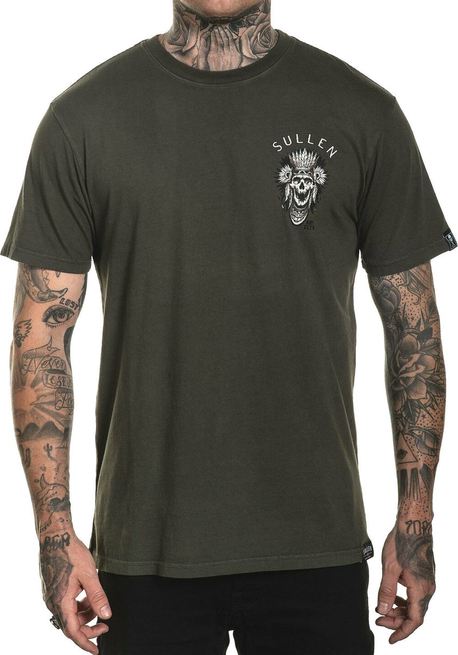 T-shirt Metal-shop z krótkim rękawem z nadrukiem w młodzieżowym stylu