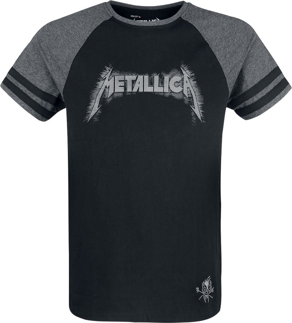 T-shirt Metallica w młodzieżowym stylu z bawełny
