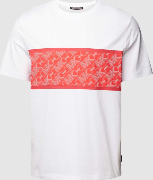 T-shirt Michael Kors z bawełny z nadrukiem