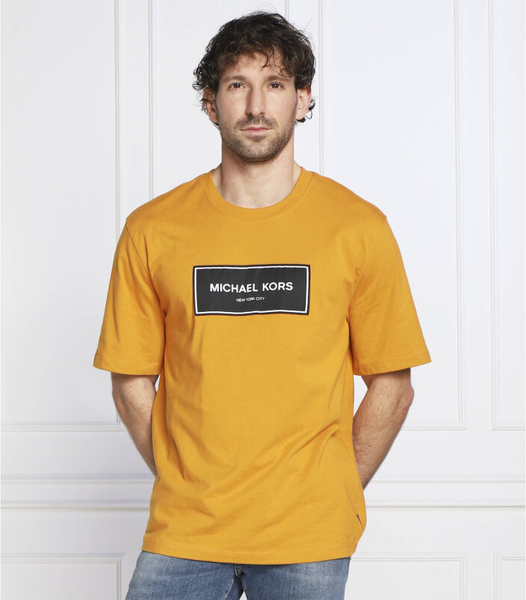 T-shirt Michael Kors z krótkim rękawem w młodzieżowym stylu
