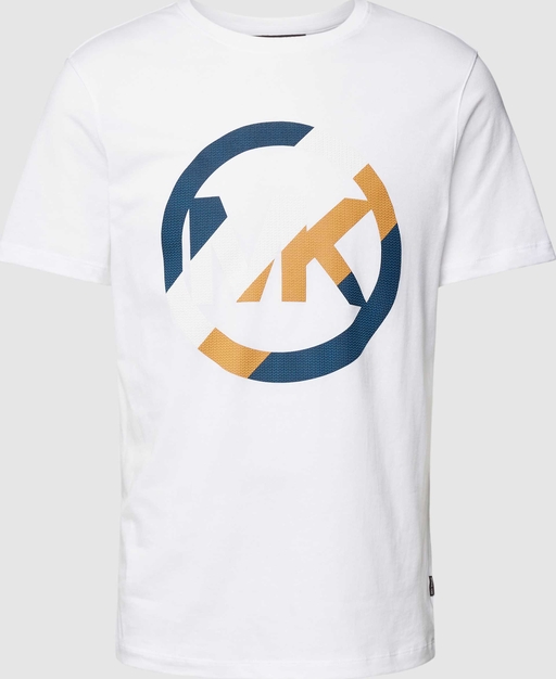 T-shirt Michael Kors z nadrukiem z bawełny