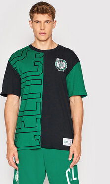 T-shirt Mitchell & Ness z krótkim rękawem w młodzieżowym stylu