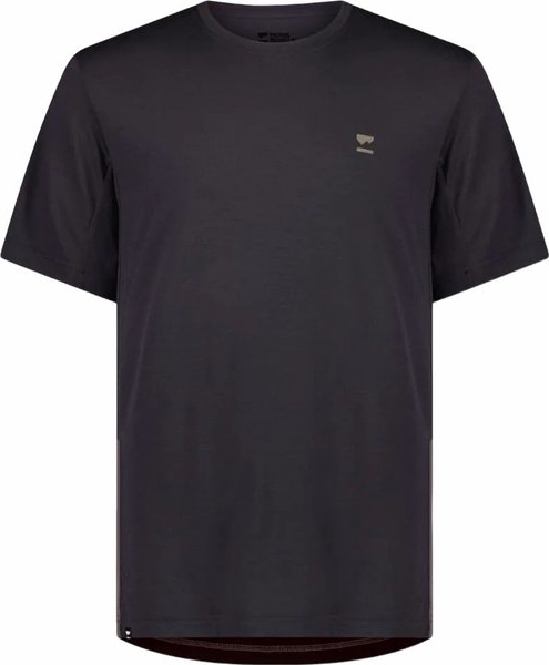 T-shirt Mons Royale w stylu casual z tkaniny z krótkim rękawem