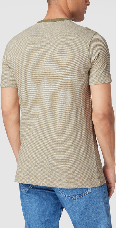 T-shirt Mos Mosh z bawełny z krótkim rękawem