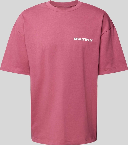 T-shirt Multiply Apparel z nadrukiem