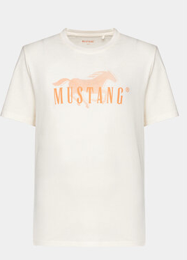T-shirt Mustang w młodzieżowym stylu