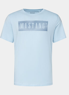 T-shirt Mustang z krótkim rękawem w młodzieżowym stylu