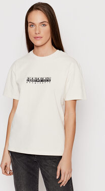 T-shirt Napapijri w młodzieżowym stylu