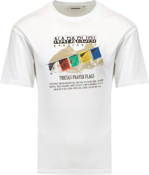 T-shirt Napapijri w sportowym stylu