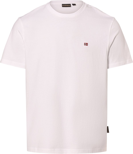 T-shirt Napapijri w sportowym stylu z bawełny