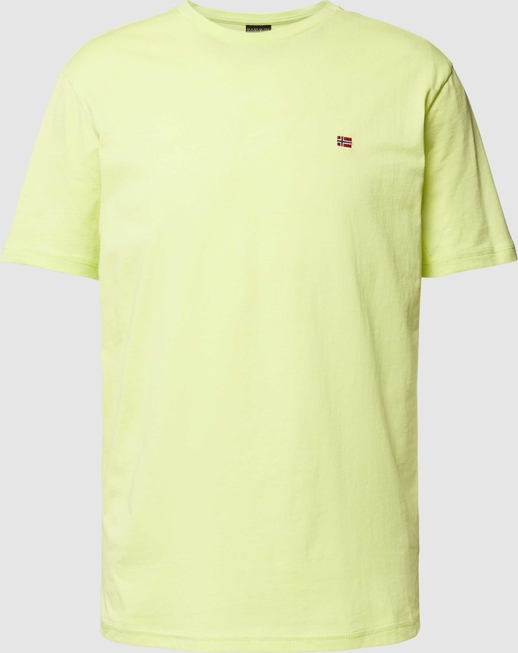 T-shirt Napapijri w stylu casual z krótkim rękawem