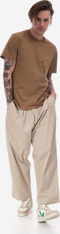 T-shirt Neil Barett z bawełny z krótkim rękawem
