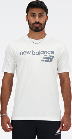 T-shirt New Balance w młodzieżowym stylu