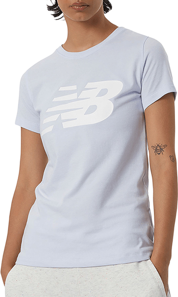T-shirt New Balance w sportowym stylu z krótkim rękawem
