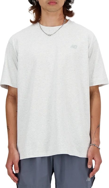 T-shirt New Balance w stylu casual z krótkim rękawem