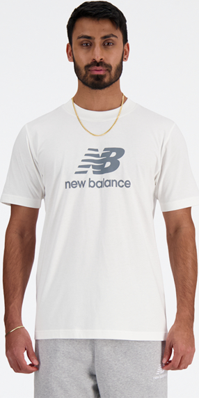 T-shirt New Balance w stylu klasycznym z dresówki