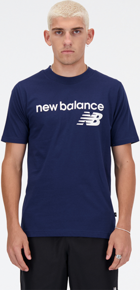 T-shirt New Balance w stylu klasycznym z krótkim rękawem