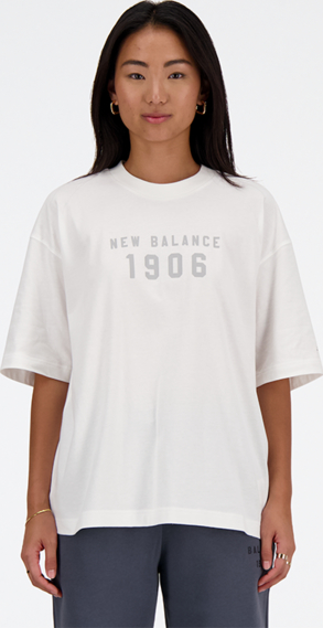 T-shirt New Balance w stylu klasycznym z krótkim rękawem z okrągłym dekoltem