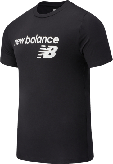 T-shirt New Balance z bawełny z krótkim rękawem w sportowym stylu