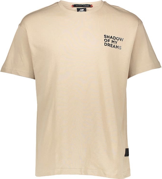 T-shirt New Balance z krótkim rękawem w stylu casual z bawełny