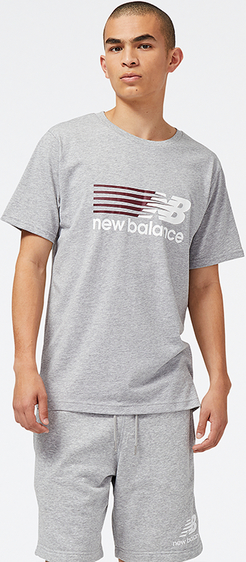 T-shirt New Balance z krótkim rękawem w stylu klasycznym