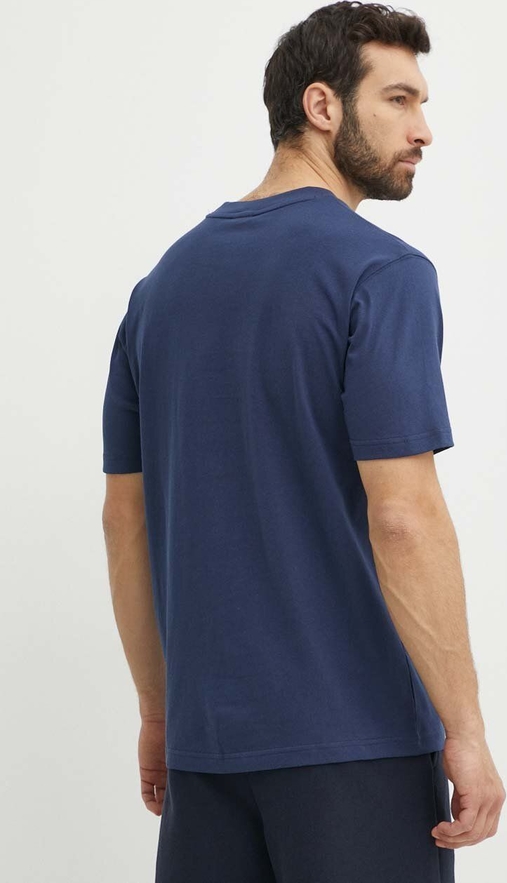 T-shirt New Balance z nadrukiem z bawełny z krótkim rękawem