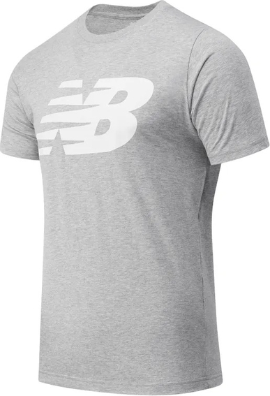 T-shirt New Balance z nadrukiem z krótkim rękawem