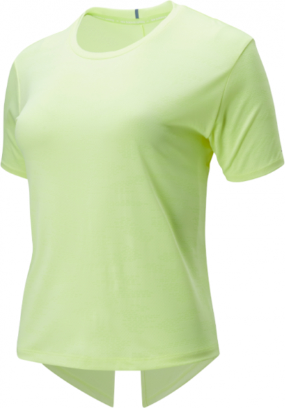 T-shirt New Balance z żakardu w sportowym stylu