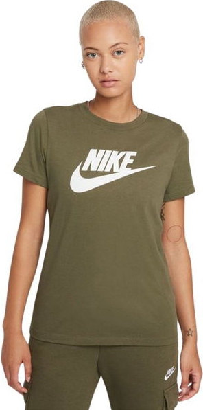 T-shirt Nike w sportowym stylu z krótkim rękawem z okrągłym dekoltem