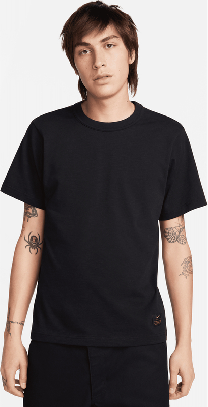 T-shirt Nike z bawełny w stylu klasycznym z krótkim rękawem