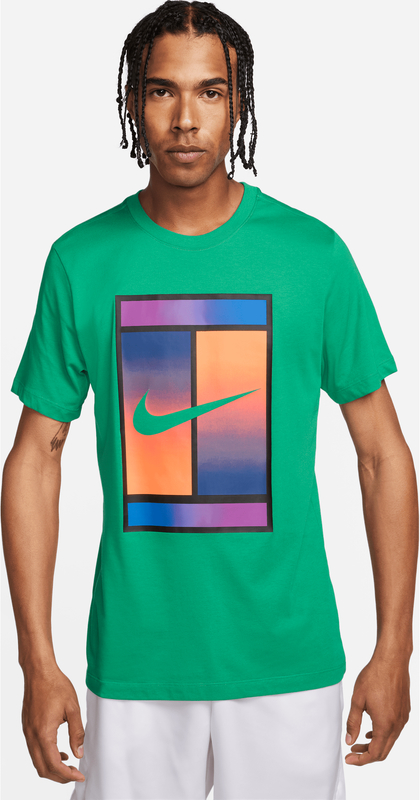 T-shirt Nike z dżerseju w sportowym stylu z nadrukiem