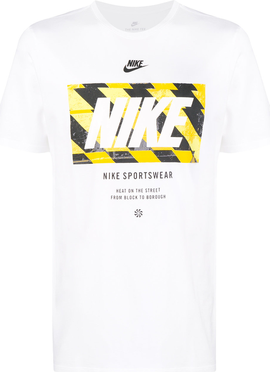 T-shirt Nike z krótkim rękawem z bawełny w street stylu