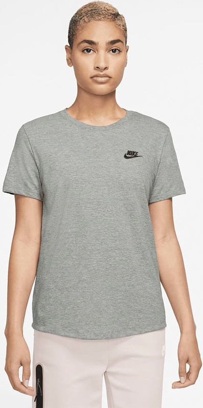 T-shirt Nike z okrągłym dekoltem z bawełny w sportowym stylu