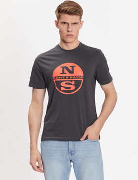 T-shirt North Sails w sportowym stylu z krótkim rękawem