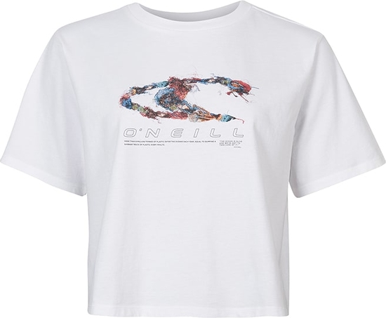 T-shirt O`neill z bawełny z okrągłym dekoltem