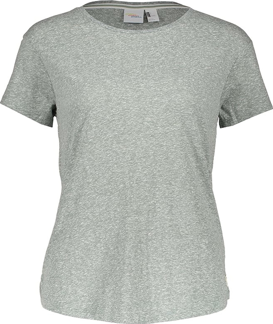 T-shirt O´neill z bawełny z okrągłym dekoltem z krótkim rękawem