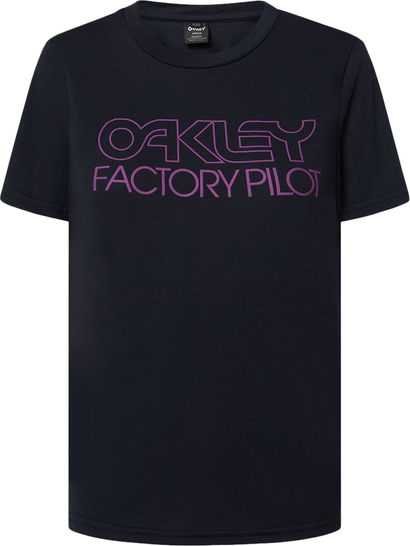T-shirt Oakley z krótkim rękawem w młodzieżowym stylu