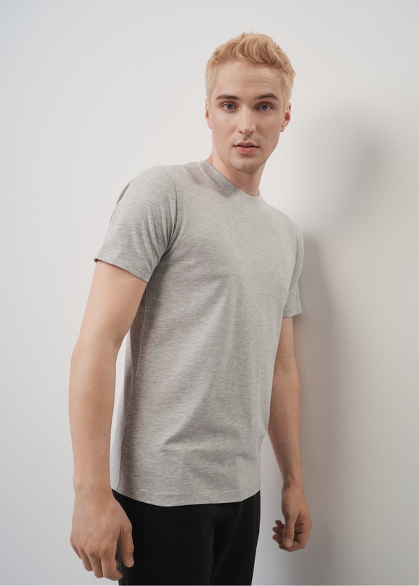 T-shirt Ochnik z bawełny z krótkim rękawem