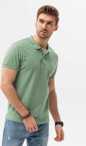 T-shirt Ombre w stylu casual z bawełny z krótkim rękawem